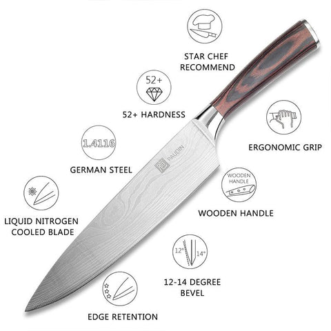 NC4 Universal Classic 4 - PC Knife Set - Paudin Store