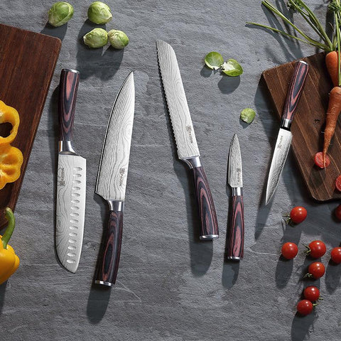 PAUDIN NS5 Universal Classic 5 - PC Knife Set - Paudin Store