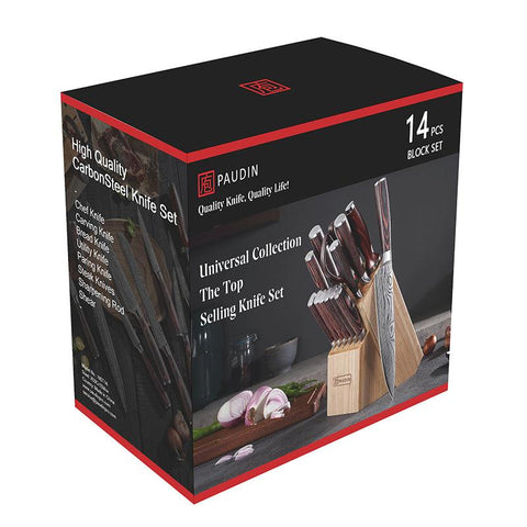 Universal Collection 14 - PC Knife Block Set - Paudin Store