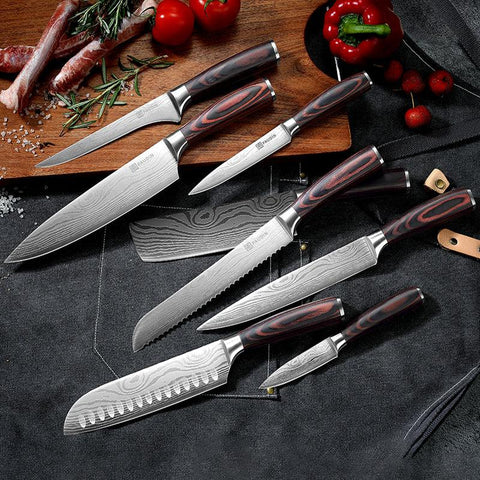 Universal Collection 14 - PC Knife Block Set - Paudin Store